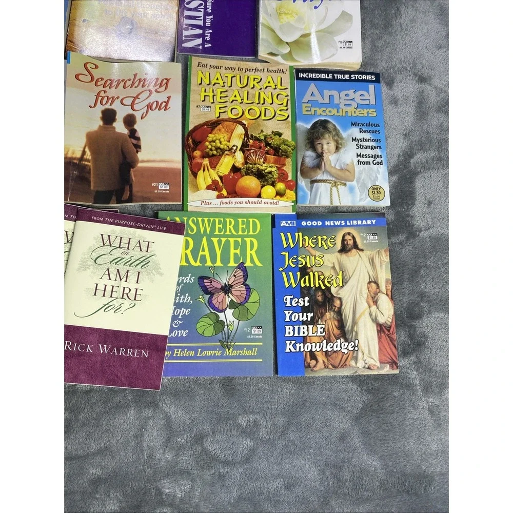 Vtg Christian Mini Book Booklet Lot Of 69 Inspirational Religious Healing Prayer